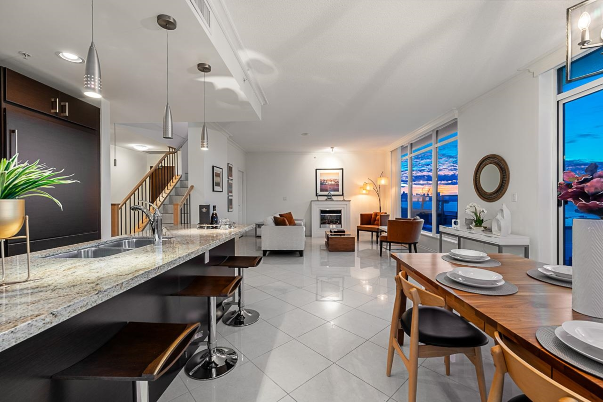 Kitchen Photo of PH3 162 Victory Ship Way, North Vancouver, BC