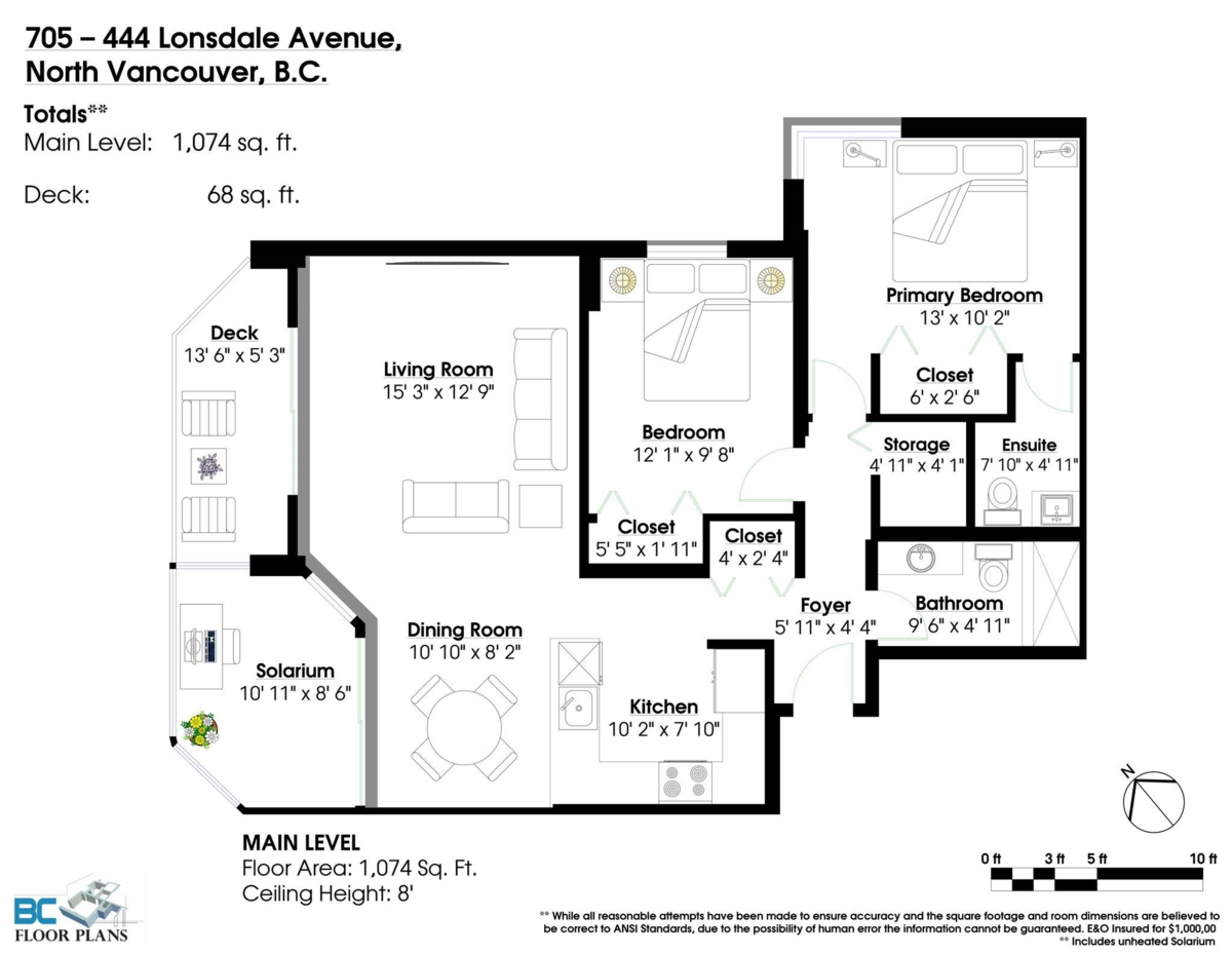 Office / Den Photo of 705 444 Lonsdale Avenue, North Vancouver, BC