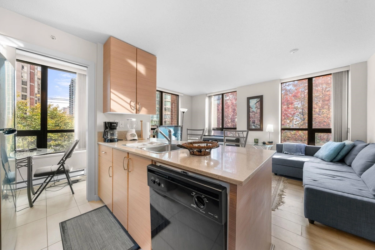 Exterior Rear Photo of 502 909 Mainland Street, Vancouver, BC