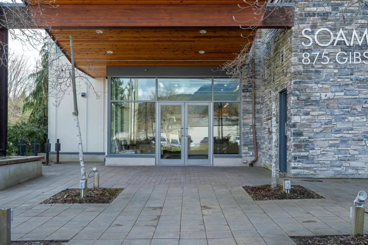 Exterior Front Photo of 208 875 Gibsons Way, Gibsons, BC