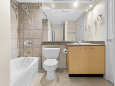 Primary Bathroom Photo of 207 7383 Griffiths Drive, Burnaby, BC