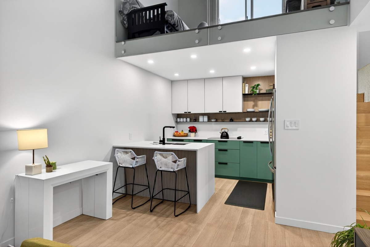 Exterior Rear Photo of 314 1429 E 4th Avenue, Vancouver, BC