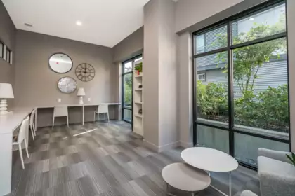 Aerial View of 414 18811 72 Avenue, Surrey, BC