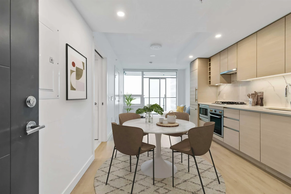 Dining Area Photo of 2107 823 Carnarvon Street, New Westminster, BC