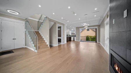 Basement Recreation Room Photo of 8068 Haig Street, Vancouver, BC