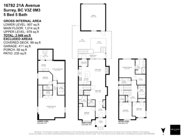 Aerial View of 16782 21a Avenue, Surrey, BC