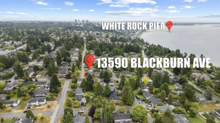 13950 Blackburn Avenue, White Rock, BC, White Rock — Single Family Residence for sale