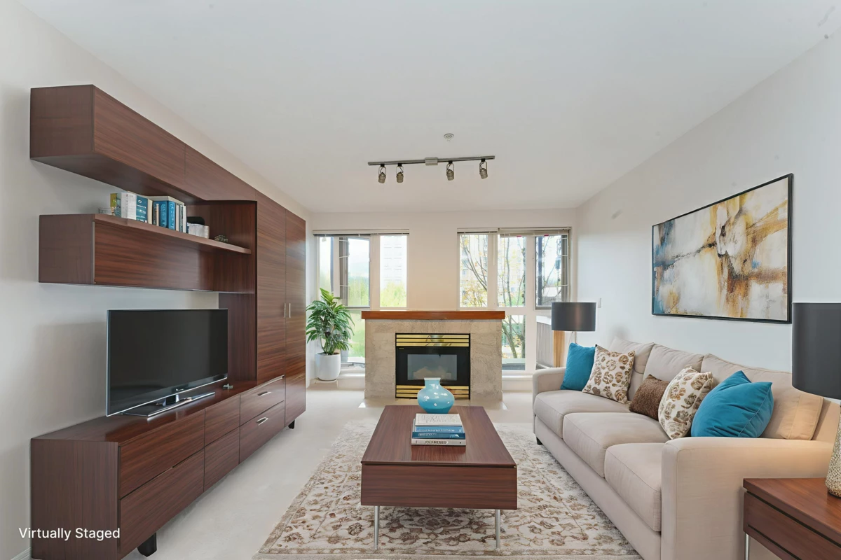 Living Room Photo of PH5 1163 The High Street, Coquitlam, BC