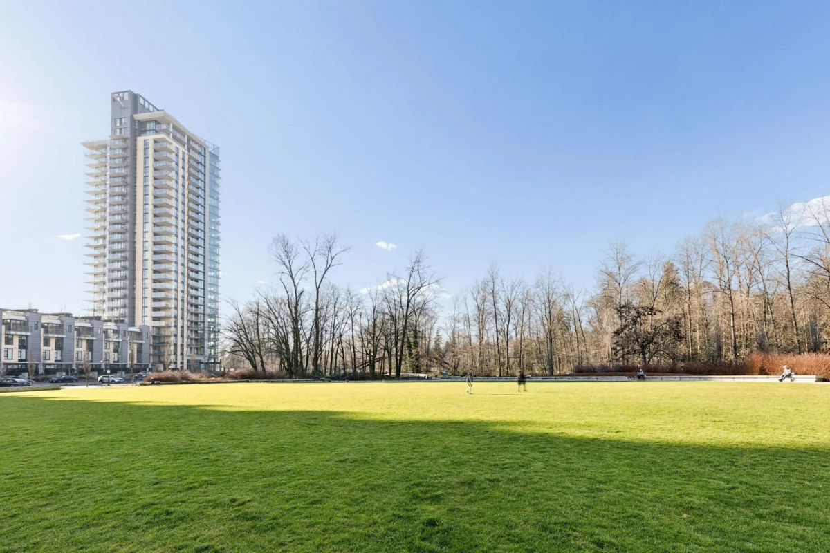Aerial View of 3006 1500 Fern Street, North Vancouver, BC