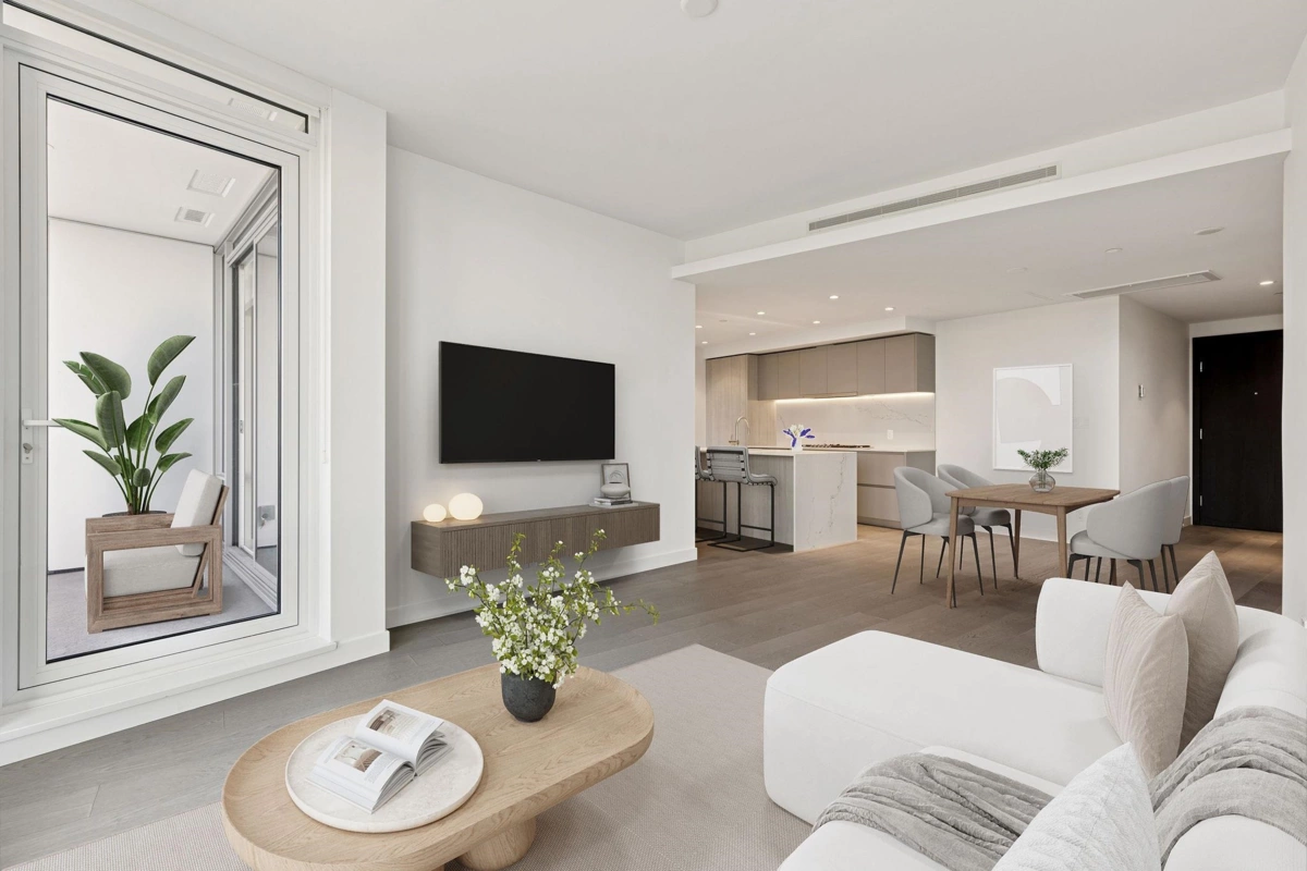 Exterior Rear Photo of 3006 1500 Fern Street, North Vancouver, BC