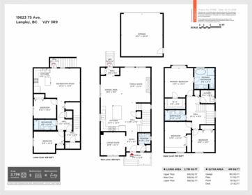 Aerial View of 19623 75 Avenue, Langley, BC