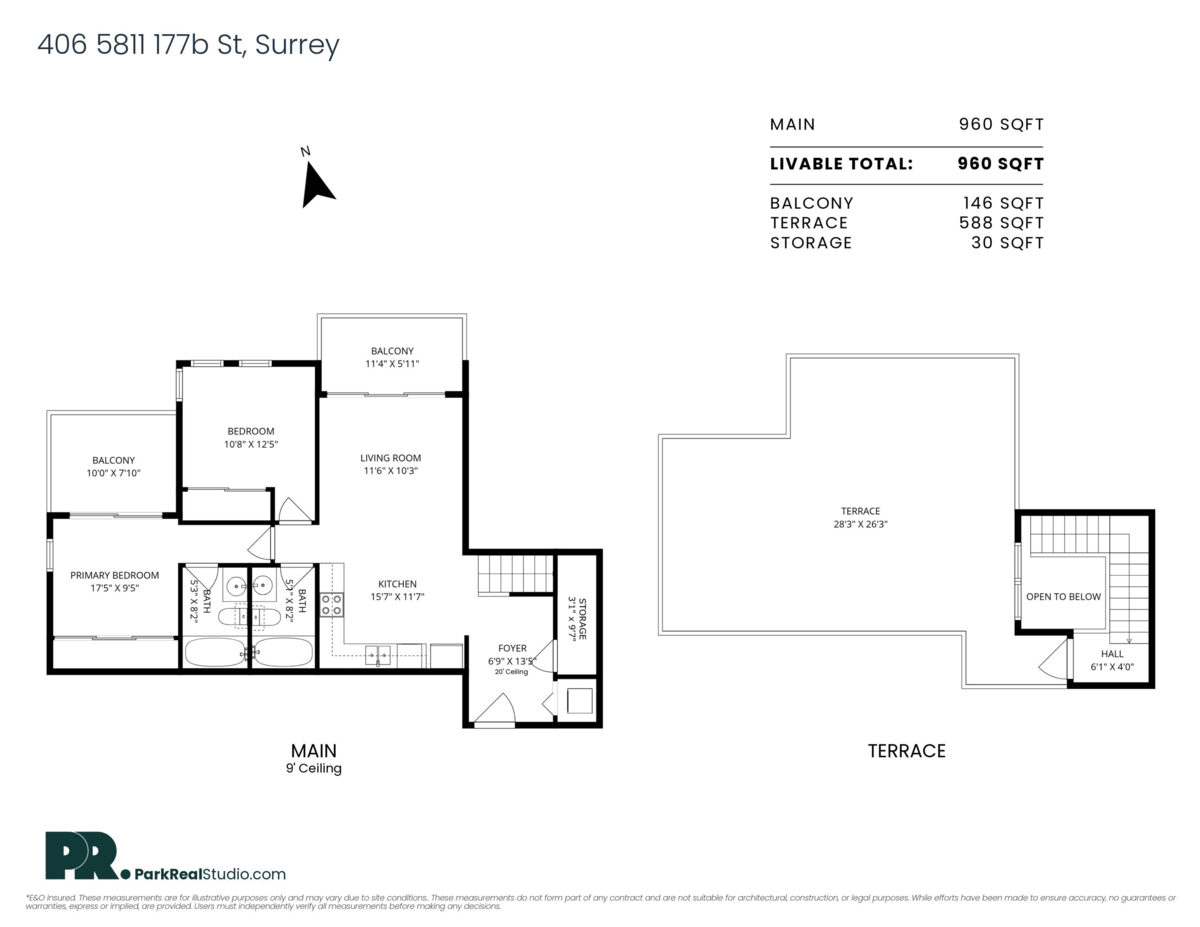 Exterior Rear Photo of 406 5811 177b Street, Surrey, BC