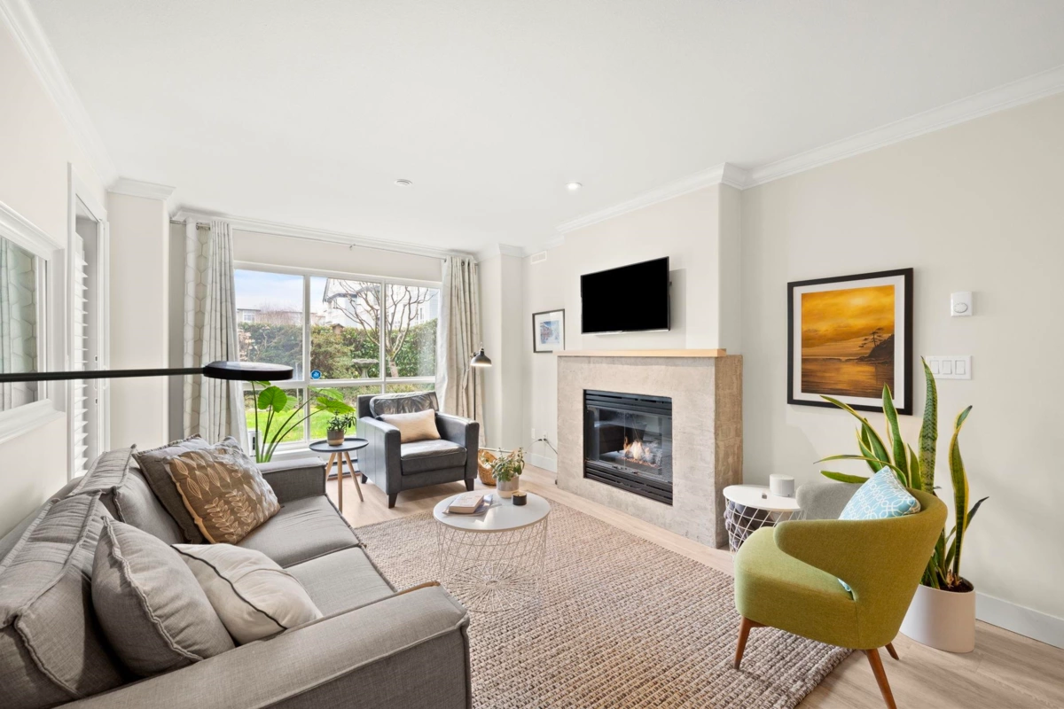 Living Room Photo of 123 12633 No. 2 Road, Richmond, BC