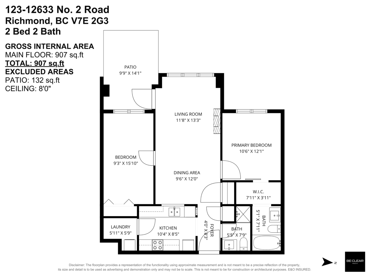 Outdoor Deck Photo of 123 12633 No. 2 Road, Richmond, BC