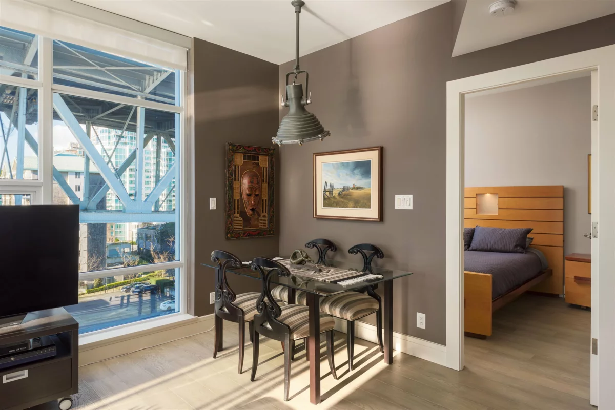 Bedroom 2 Photo of 805 628 Kinghorne Mews, Vancouver, BC