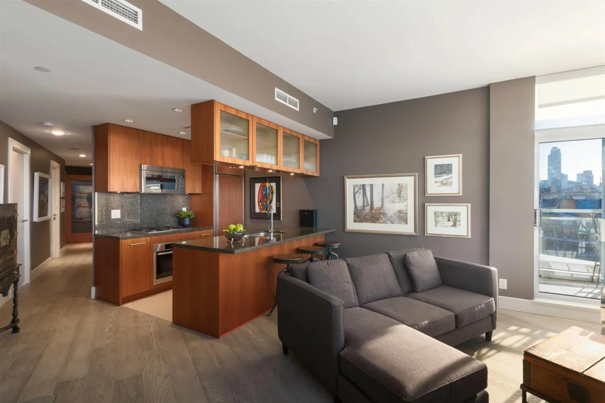 Primary Bedroom Photo of 805 628 Kinghorne Mews, Vancouver, BC