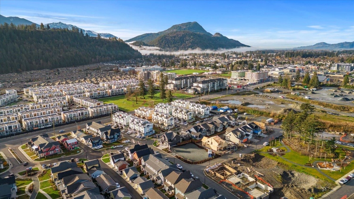 Aerial View of 75 46211 Promontory Road, Chilliwack, BC