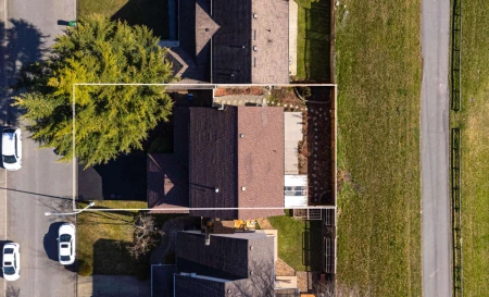 Aerial View of 15440 95a Avenue, Surrey, BC