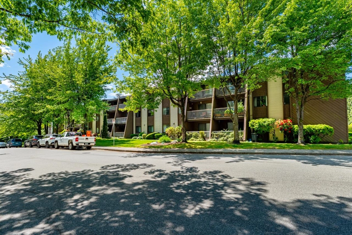 Aerial View of 222 3921 Carrigan Court, Burnaby, BC