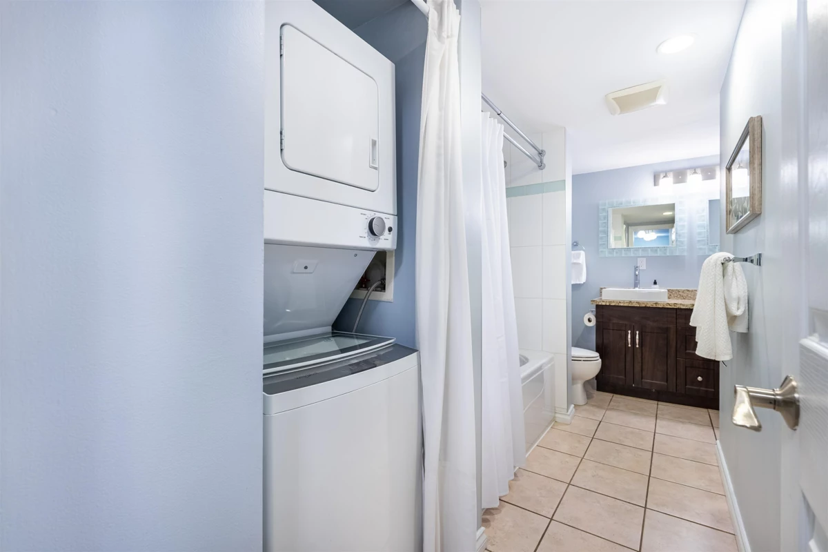 Laundry Room Photo of 222 3921 Carrigan Court, Burnaby, BC
