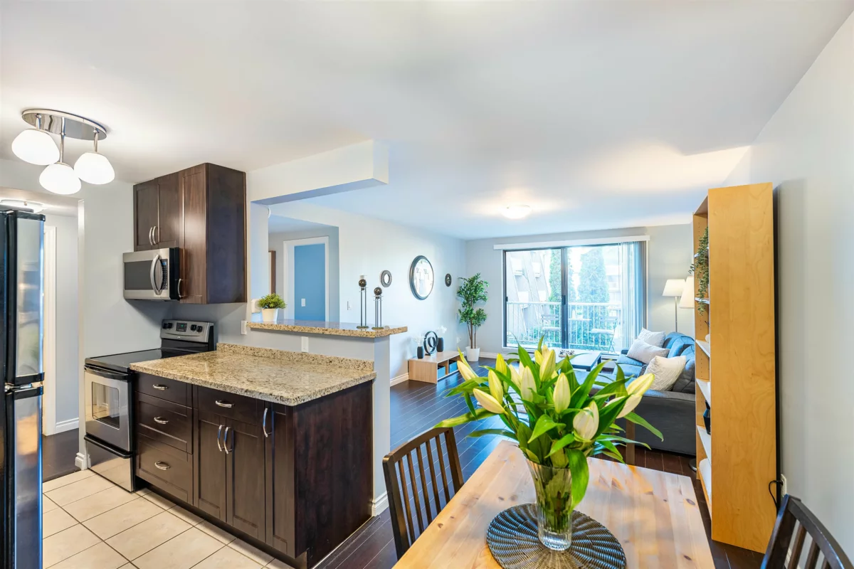 Primary Bedroom Photo of 222 3921 Carrigan Court, Burnaby, BC