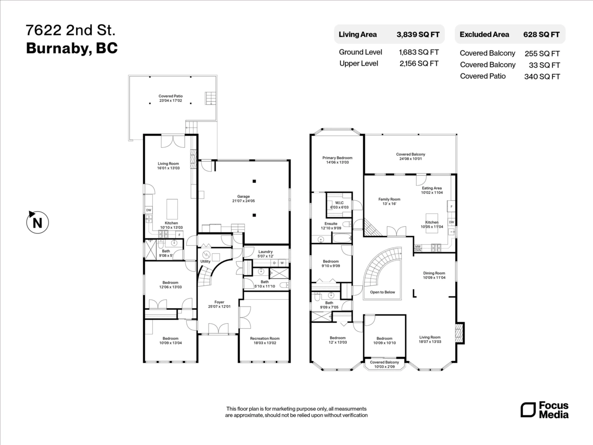 Exterior Rear Photo of 7622 2nd Street, Burnaby, BC