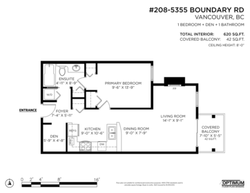 Hallway Photo of 208 5355 Boundary Road, Vancouver, BC