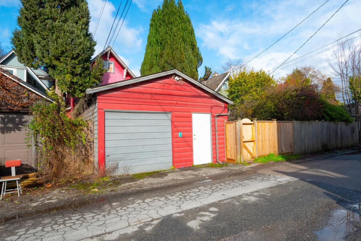 Aerial View of 2912-14 W 3rd Avenue, Vancouver, BC