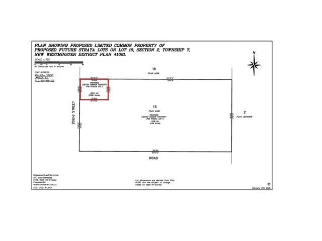 Exterior Rear Photo of LT.1 428 202 Street, Langley, BC
