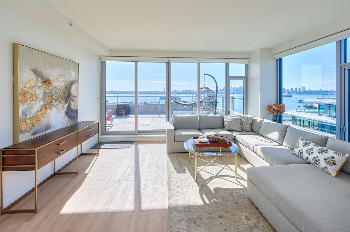 Primary Bedroom Photo of 807 755 Harbourside Drive, North Vancouver, BC