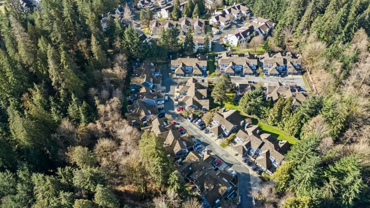 Backyard Photo of 27 1925 Indian River Crescent, North Vancouver, BC