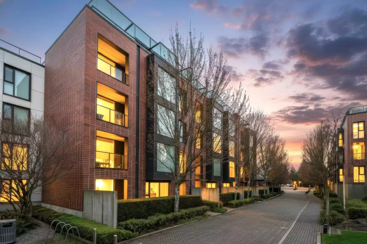 Exterior Rear Photo of 603 1515 Atlas Lane, Vancouver, BC