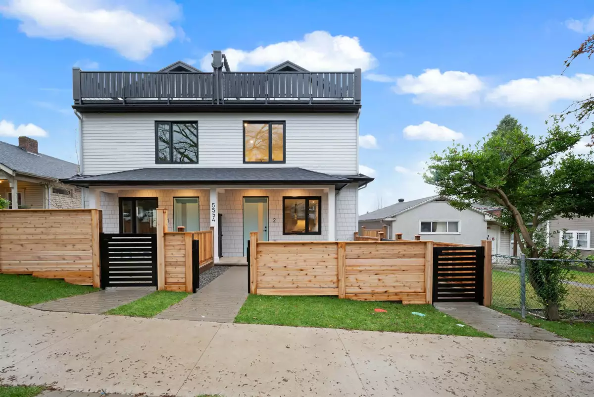 Exterior Rear Photo of 3 5554 Culloden Street, Vancouver, BC