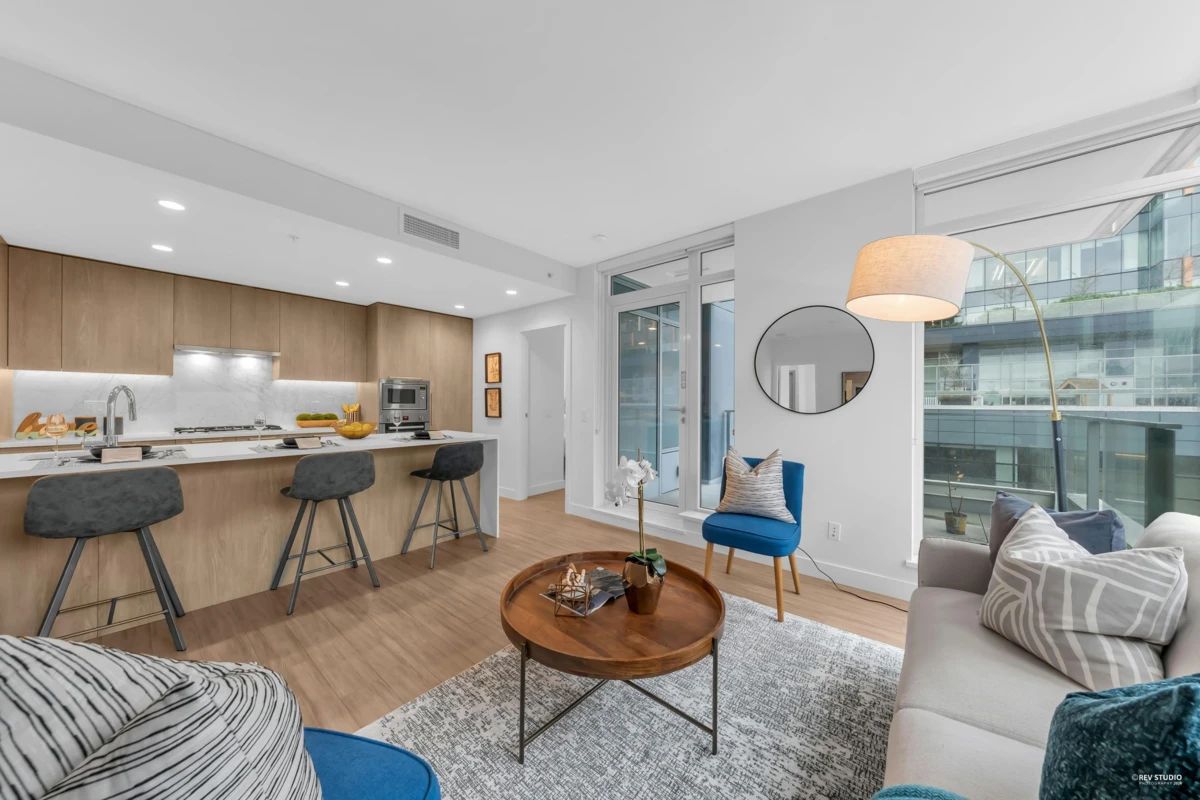 Living Room Photo of 308 6398 Silver Avenue, Burnaby, BC