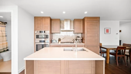 Kitchen Island Photo of 602 5629 Birney Avenue, Vancouver, BC