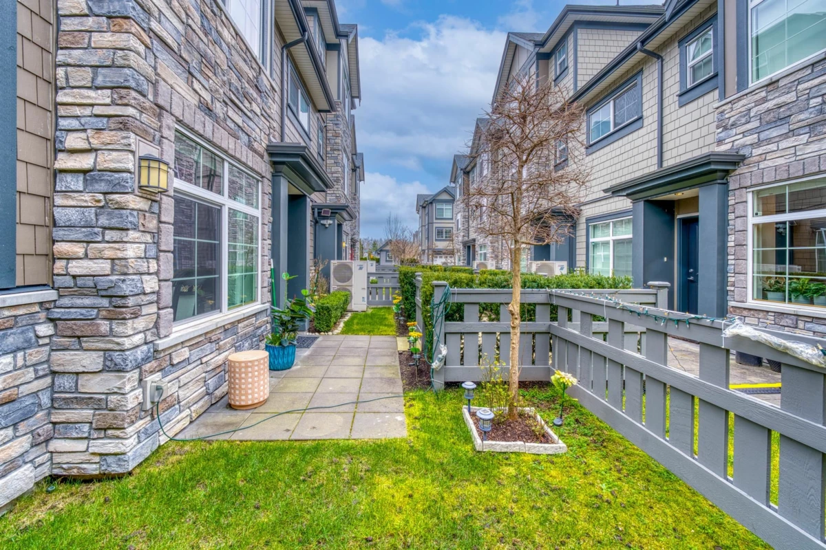 Exterior Rear Photo of 53 7191 Lechow Street, Richmond, BC