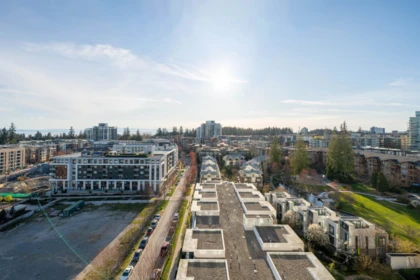 Aerial View of 1309 3487 Binning Road, Vancouver, BC