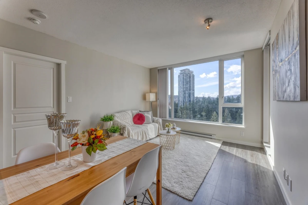 Living Room Photo of 1604 3100 Windsor Gate, Coquitlam, BC
