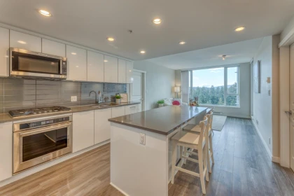 Kitchen Island Photo of 1604 3100 Windsor Gate, Coquitlam, BC