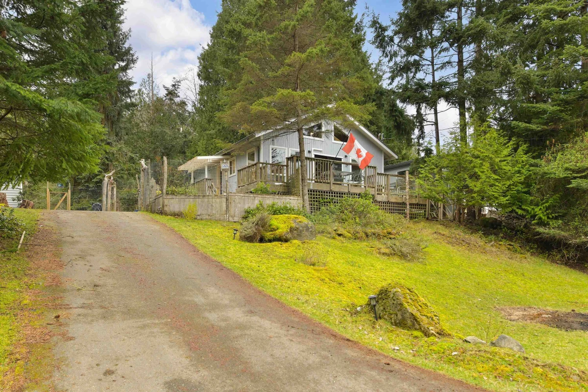 Exterior Rear Photo of 568 Bayview Drive, Mayne Island, BC