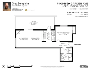 Mudroom Photo of 401 1629 Garden Avenue, North Vancouver, BC