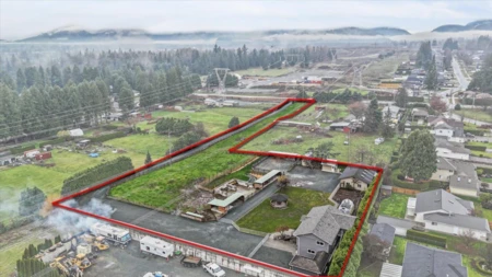 Aerial View of 52464 Yale Road, Rosedale, BC