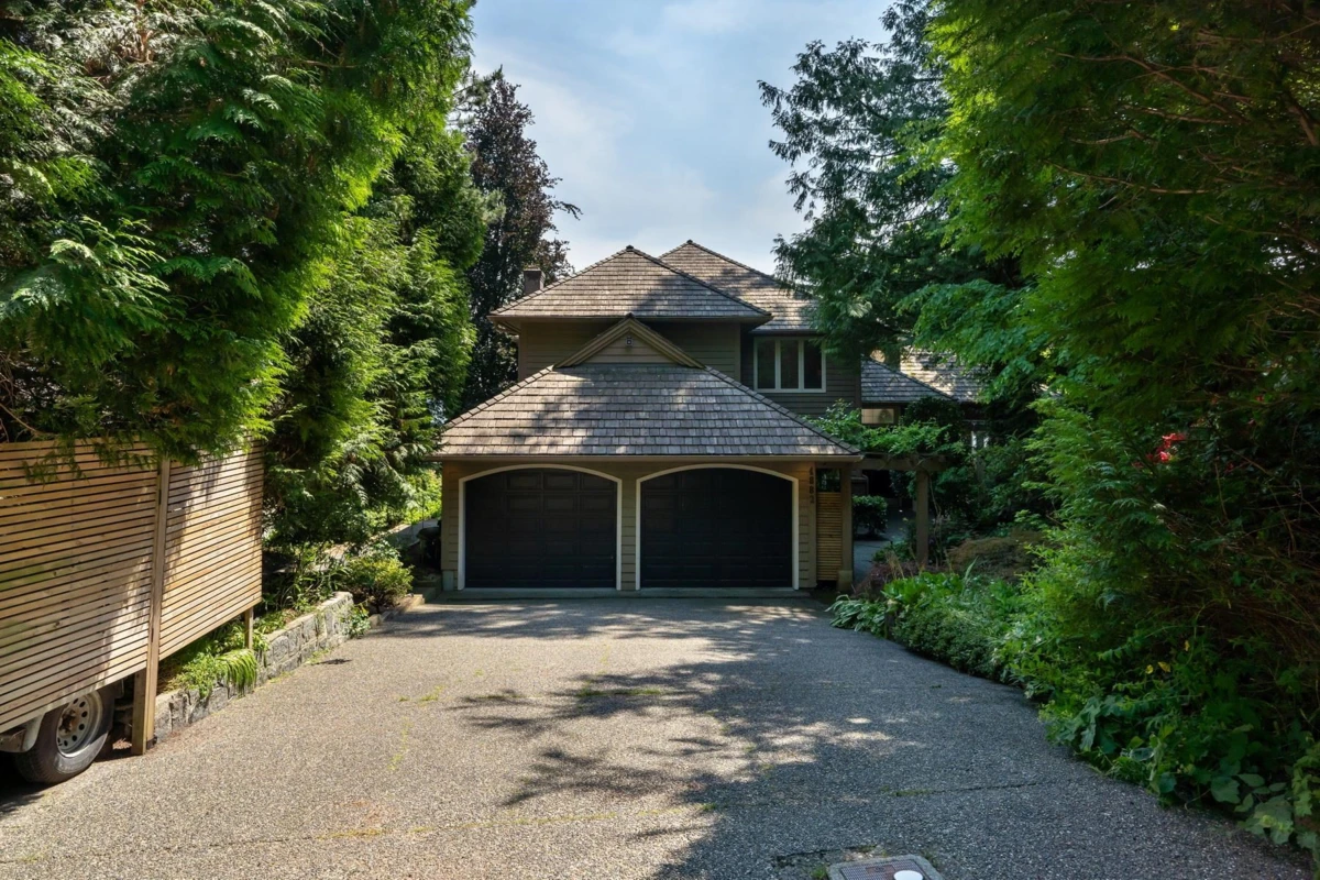 Exterior Rear Photo of 4882 Vista Place, West Vancouver, BC