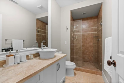 Aerial View of 4882 Vista Place, West Vancouver, BC