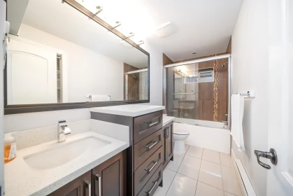 Aerial View of 813 Dublin Street, New Westminster, BC