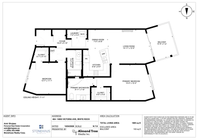 Office / Den Photo of 404 14955 Victoria Avenue, White Rock, BC