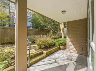Backyard Photo of 110 9399 Tomicki Avenue, Richmond, BC