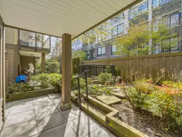 Outdoor Patio Photo of 110 9399 Tomicki Avenue, Richmond, BC