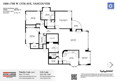 Outdoor Deck Photo of 1000 1788 W 13th Avenue, Vancouver, BC