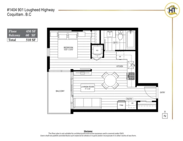 Walk-In Closet Photo of 1404 901 Lougheed Highway, Coquitlam, BC